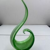 Art nouveau style glass subject
