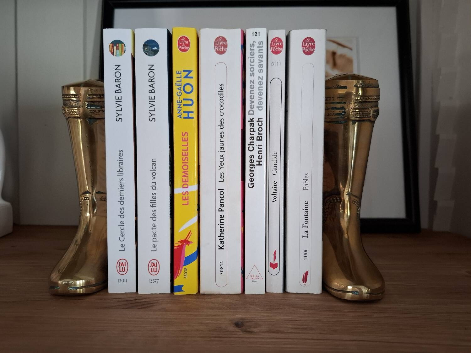 Cowboy boot bookends