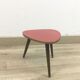 Red tripod stool