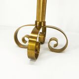 Scandinavian brass candle holder Ivar Ålenius Björk for Ystal Metall 1960