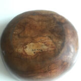 Olive wood cut signed Falcon Spain 1950 Spain
