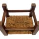 Vintage footstool stool minimalist