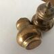 Brass salt and pepper
