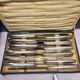 Silver plated cutlery set, Fionnet François, mid-20th century, 149 pieces with boxes