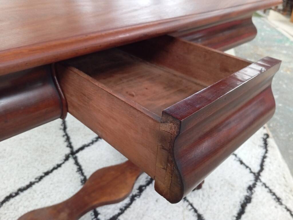 Regency mahogany console desk 19th century