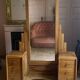 Art Deco dressing table in solid oak – 1920s/1930s