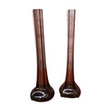 Pair of soliflore vases
