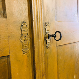 Wardrobe ochre color of the Czech Republic