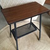 Roller side table