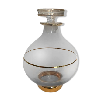 Carafe à liqueur vintage liseret doré