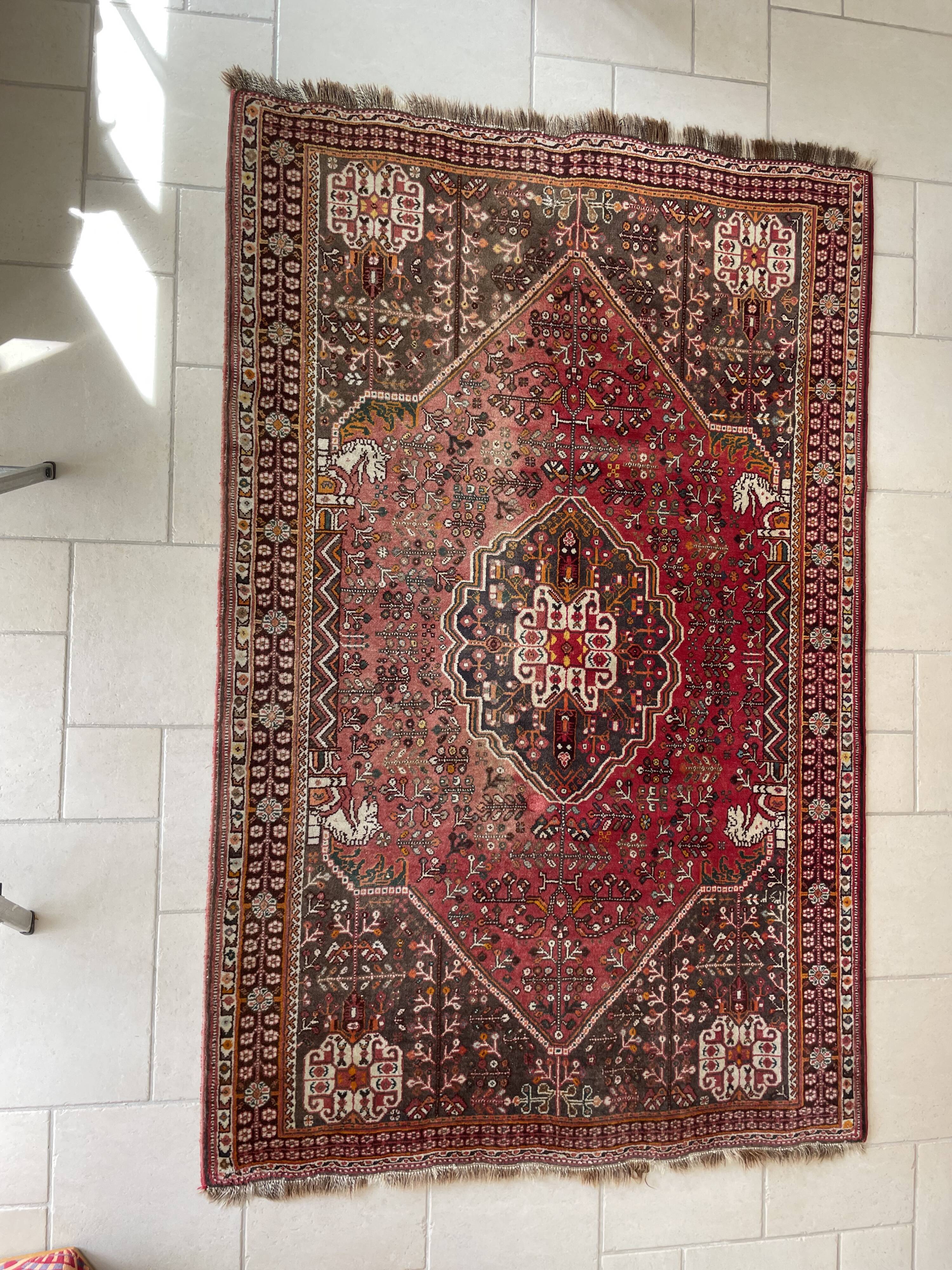 Handmade Iranian carpet 100% wool – 158 x 244 cm (image 1)