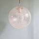 Suspension Space Age in blown bubble glass, Peill & Putzler, 1970
