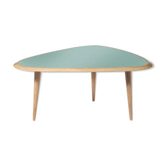 Table fifties small mineral green