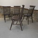 4 chaises Fanett SWR Ilmari Tapiovaara