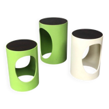 Mid-Century Modern Space Age Design Nesting Table Set by Opal, Germany, 1960s, Set of 3