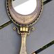 Vanity mirror/face hand or table, oval. baroque/shabby chic style