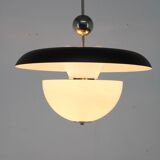1930s Bauhaus Chandelier by Anyz, Czechoslovakia