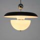 1930s Bauhaus Chandelier by Anyz, Czechoslovakia