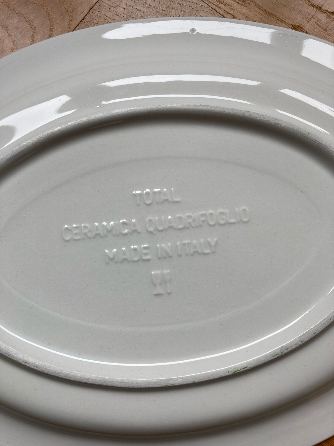 Serving dish Quadrifoglio - madeinitaly
