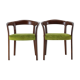 1960s Pair of Organic Armchairs