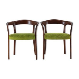 Paire de fauteuils biologiques des années 1960