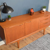 Restored Teak 1960s Short Jentique Classic Sideboard Cabinet