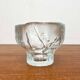 Modern glass bowl from the mid-century by Heiniä Kainalossa for Humppila, Finland, 1960s.