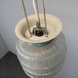 Glass pendant light by Napako, 1970s