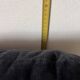 Fauteuil IKEA vintage velours et tube