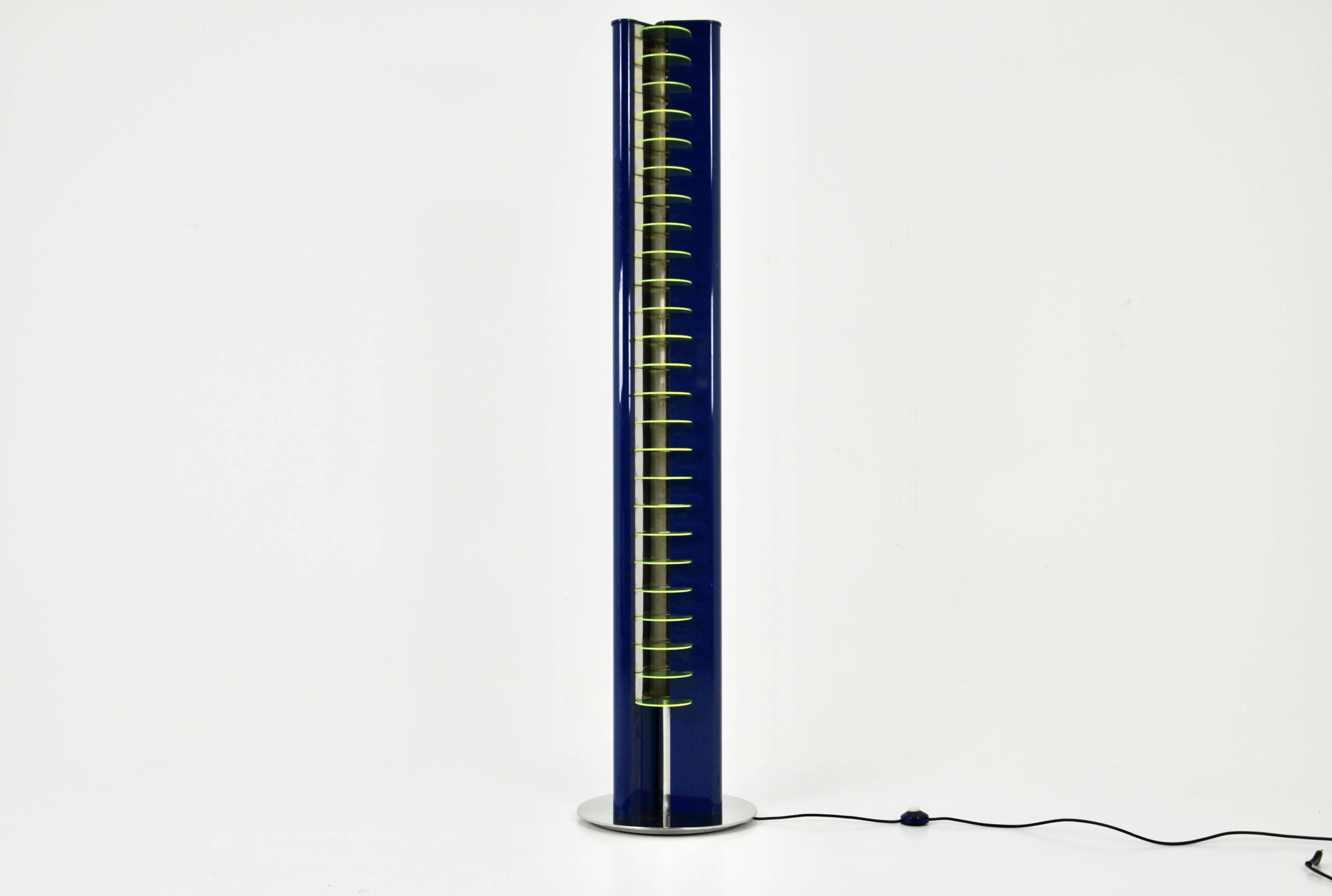 "Amalassunta" floor lamp by Vittorio Gregotti for Bilumen, 1960s