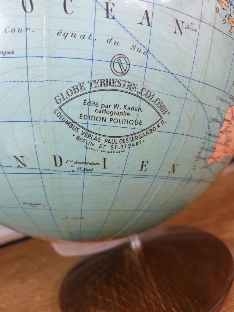 Vintage globe