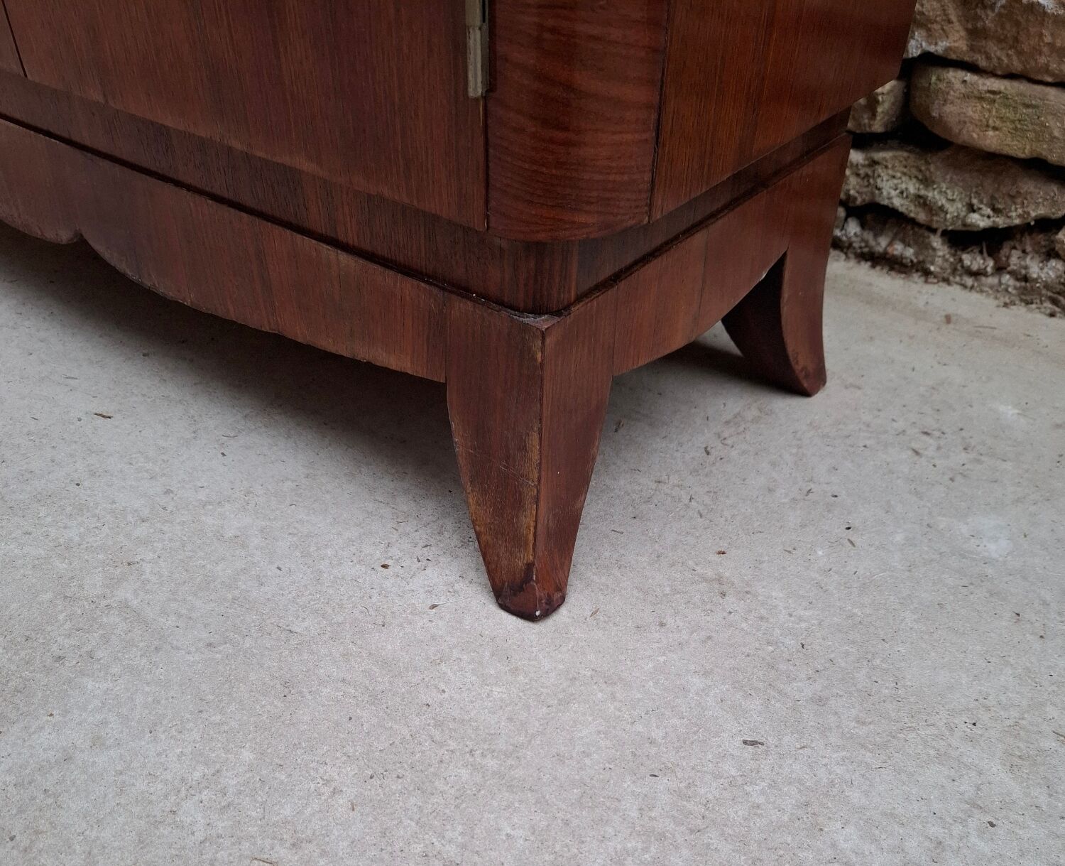 Art Deco wardrobe height 100 cm