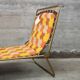 Lafuma folding lounger daybed new vintage 1960 1970