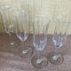 4 Baccarat crystal champagne flutes, Capri model