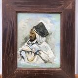 Portrait of enturbane man