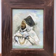 Portrait of enturbane man