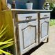 Patinated sideboard