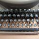 Typewriter Remington Noiseless 7 Army Green Made in France