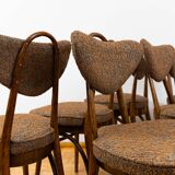 Set Of 6 Chairs No 124 By H & J Kurmanowicz, Poland, 1950’S