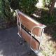 Vintage wheeled serving table