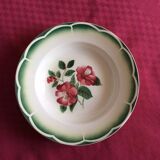 Set of 4 hollow plates Sarreguemines - Digion