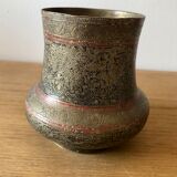 Brass vase