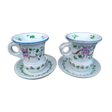Pair of Napoleon III cups