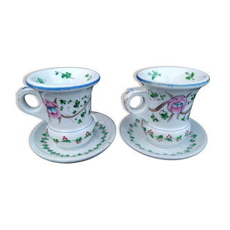 Pair of Napoleon III cups
