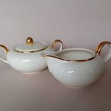 Villeroy & Boch "Biarritz" cream and sugar bowl