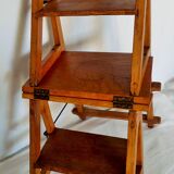 Chaise escabeau de bibliotheque