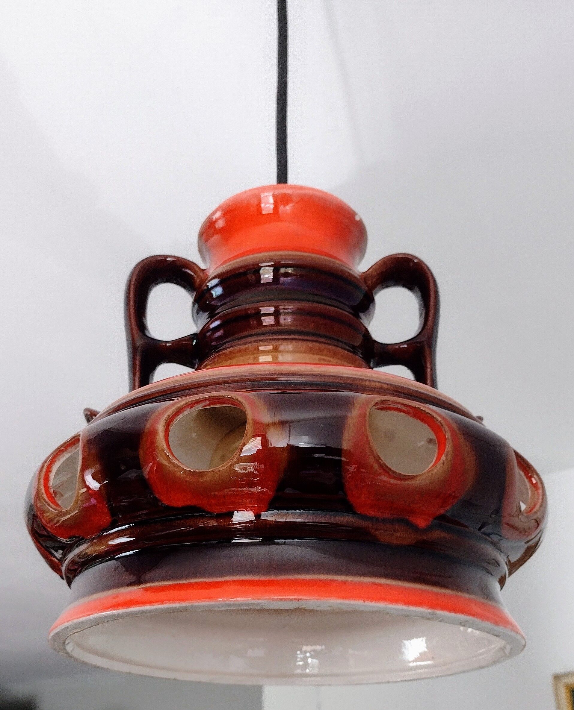 West german vintage fat lava lamp