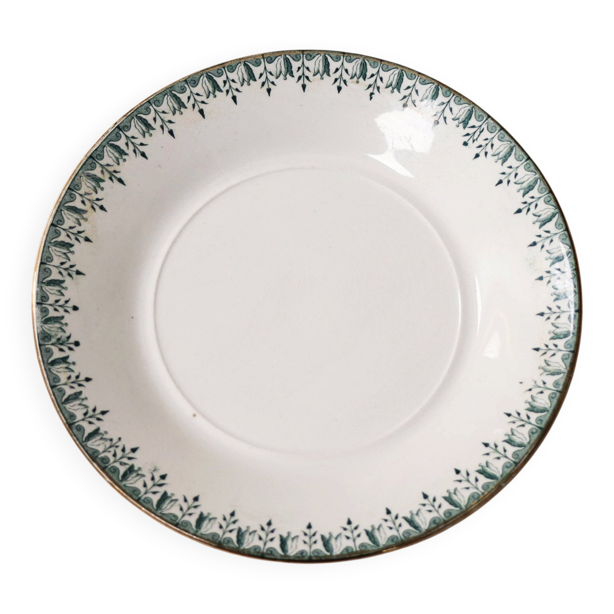 Assiette dessert vintage