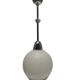 Art Deco pendant lamp, Poland, 1950s