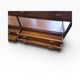 Comptoir de magasin/vitrine/présentoir vintage en bois